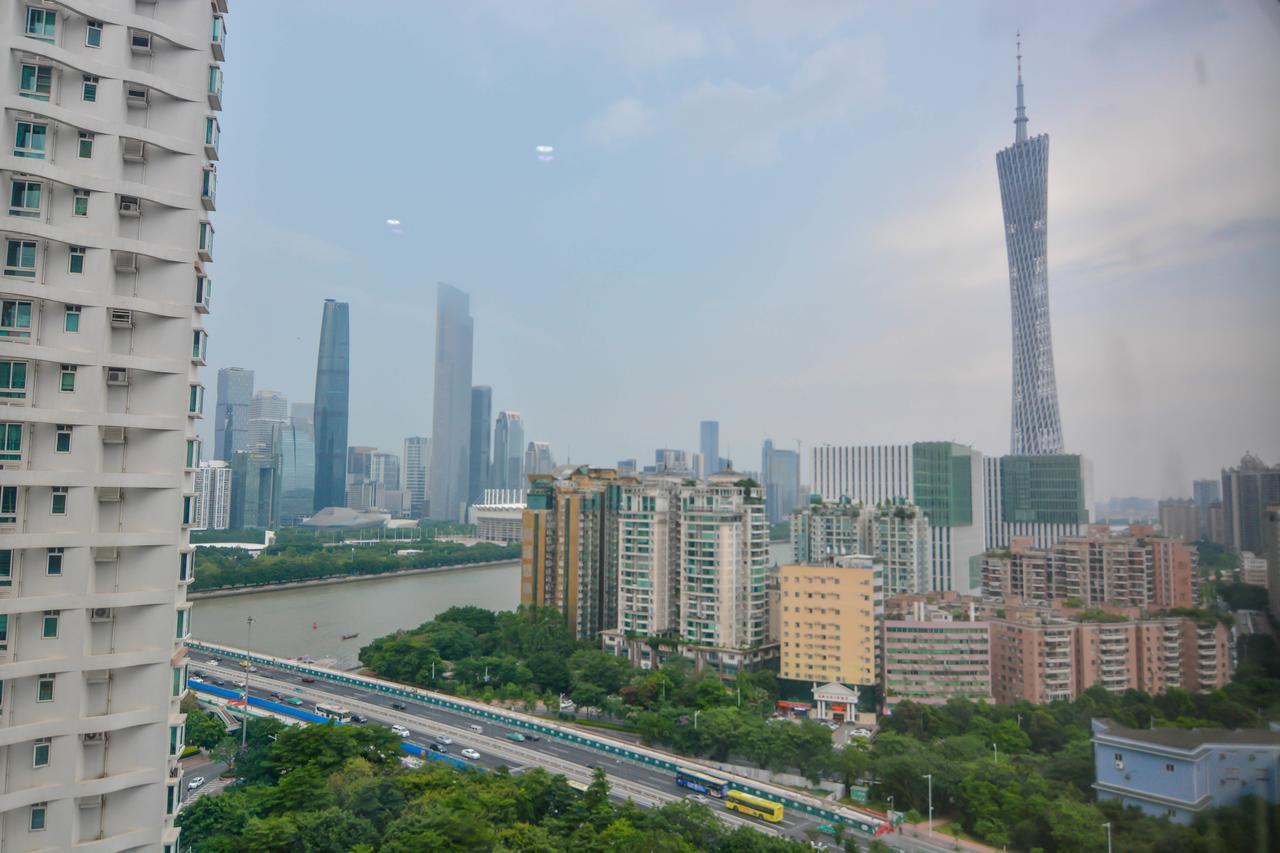 Yumi Apartment Zhujiangxinan Canton Tower Branch Eksteriør billede