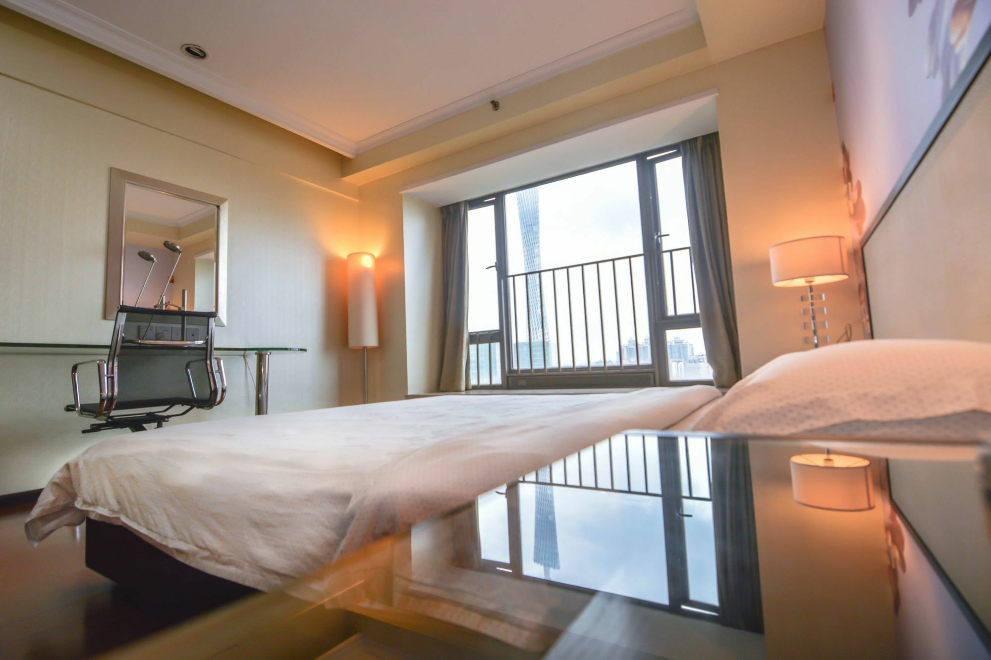 Yumi Apartment Zhujiangxinan Canton Tower Branch Eksteriør billede